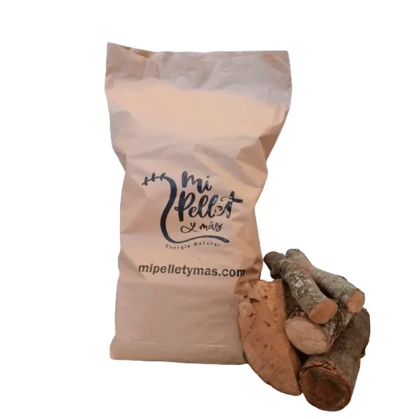 Sacos de leña de encina 10 kg aprox.