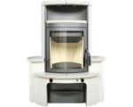 Kit de chimenea Hark Avenso GT ECO plus cerámica blanca 8 kWKit - Imagen 2