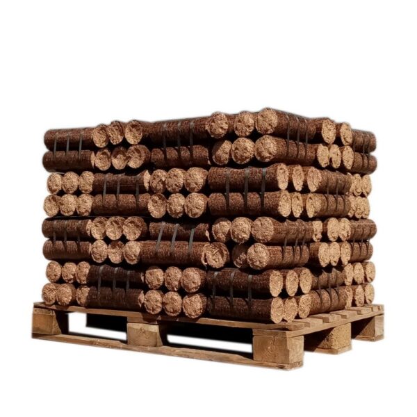 Madera densificada – troncos nocturnos – 1/2 pallet de 480 kg